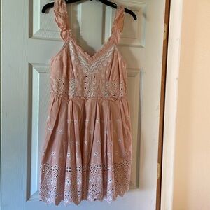 LoveShackFancy Mochi Dress, pink, size 4